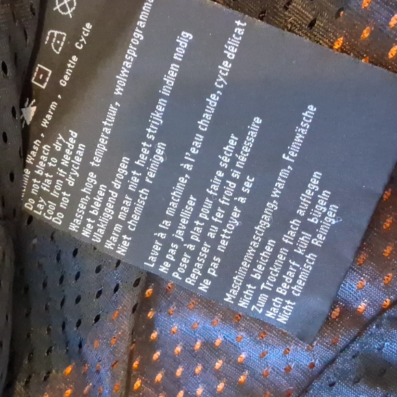 Harley-Davidson Black Mesh Bomber Style Biker Jacket with White Logo - Picture 9 of 13